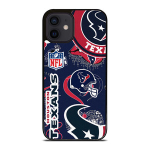 HOUSTON TEXANS NFL STICKER BOMB iPhone 12 Mini Case Cover HOUSTON TEXANS NFL STICKER BOMB iPhone 12 Mini Case Cover