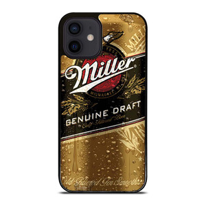 ICED MILLER GENUINE DRAFT BEER CAN iPhone 12 Mini Case Cover