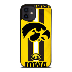 IOWA HAWKEYES FLAG iPhone 12 Mini Case Cover IOWA HAWKEYES FLAG iPhone 12 Mini Case Cover