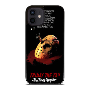 JASON FRIDAY THE 13TH HORROR MOVIE iPhone 12 Mini Case Cover