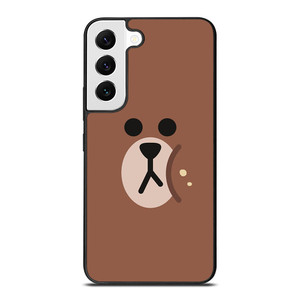 BROWN LINE FRIENDS Samsung Galaxy S22 Case Cover
