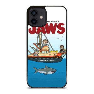 JAWS LOGO 8 BIT iPhone 12 Mini Case Cover