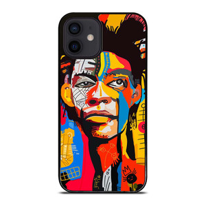 JEAN MICHEL BASQUIAT PORTRAIT iPhone 12 Mini Case Cover JEAN MICHEL BASQUIAT PORTRAIT iPhone 12 Mini Case Cover