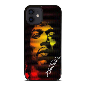 JIMI HENDRIX SIGNATURE iPhone 12 Mini Case Cover JIMI HENDRIX SIGNATURE iPhone 12 Mini Case Cover