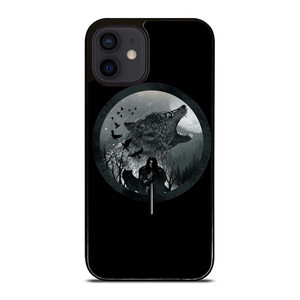 JON SNOW WOLF iPhone 12 Mini Case Cover