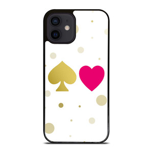 KATE SPADE AND HEART NEW YORK LOGO iPhone 12 Mini Case Cover
