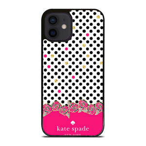KATE SPADE PINK POLKADOTS iPhone 12 Mini Case Cover