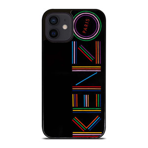 KENZO PARIS COLORFUL LOGO iPhone 12 Mini Case Cover