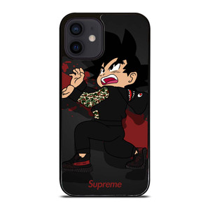 KIDS GOKU BAPE SUPREME iPhone 12 Mini Case Cover