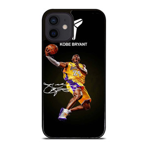 KOBE BRYANT LA LAKERS SIGNATURE iPhone 12 Mini Case Cover KOBE BRYANT LA LAKERS SIGNATURE iPhone 12 Mini Case Cover
