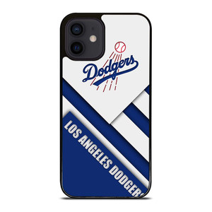 LA DODGERS WHITE BLUE STRIPS iPhone 12 Mini Case Cover