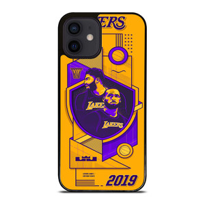 LA LAKERS LEBRON JAMES & ANTHONY DAVIS iPhone 12 Mini Case Cover