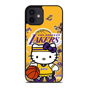 LAKERS HELLO KITTY iPhone 12 Mini Case Cover
