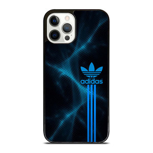 ADIDAS LOGO ABSTRACT BLUE LIGHT iPhone 12 Pro Case Cover