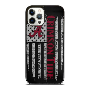 ALABAMA CRIMSON TIDE FLAG MLS iPhone 12 Pro Case Cover
