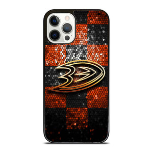 ANAHEIM DUCKS GOLD LOGO iPhone 12 Pro Case Cover