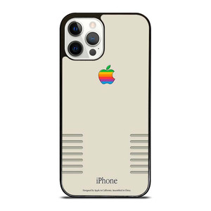 APPLE LOGO RETRO iPhone 12 Pro Case Cover