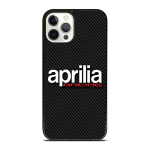 APRILIA MOTOR RACING CARBON iPhone 12 Pro Case Cover