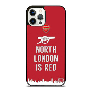ARSENAL NORTH LONDON IS RED 2 iPhone 12 Pro Case Cover
