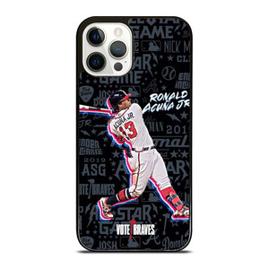 ATLANTA BRAVES ACUNA SHOOT WALL iPhone 12 Pro Case Cover ATLANTA BRAVES ACUNA SHOOT WALL iPhone 12 Pro Case Cover