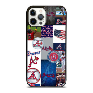 ATLANTA BRAVES COLLAGE WALL iPhone 12 Pro Case Cover
