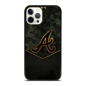 ATLANTA BRAVES EMBLEM iPhone 12 Pro Case Cover