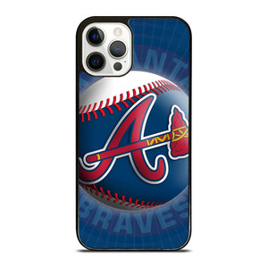 ATLANTA BRAVES MLB BALL iPhone 12 Pro Case Cover ATLANTA BRAVES MLB BALL iPhone 12 Pro Case Cover