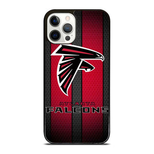 ATLANTA FALCONS METAL LOGO NFL iPhone 12 Pro Case Cover