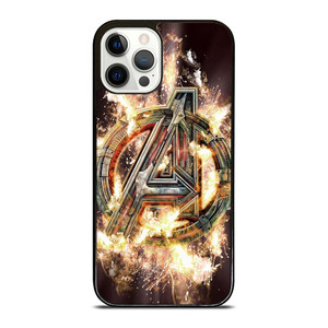 AVENGERS FIRE LOGO iPhone 12 Pro Case Cover AVENGERS FIRE LOGO iPhone 12 Pro Case Cover