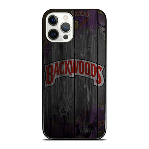 BACKWOODS CIGARETTES WOODEN LOGO iPhone 12 Pro Case Cover