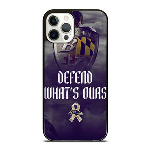 BALTIMORE RAVENS DEFEND WHATS OURS iPhone 12 Pro Case Cover BALTIMORE RAVENS DEFEND WHATS OURS iPhone 12 Pro Case Cover