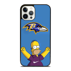 BALTIMORE RAVENS NIKE THE SIMPSONS iPhone 12 Pro Case Cover BALTIMORE RAVENS NIKE THE SIMPSONS iPhone 12 Pro Case Cover