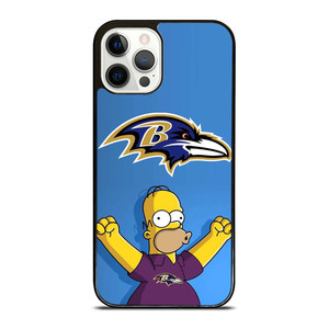 BALTIMORE RAVENS THE SIMPSON iPhone 12 Pro Case Cover