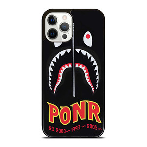BAPE BATHING APE X PONR iPhone 12 Pro Case Cover