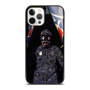 BAPE CAMO SHARK PARIS SAINT GERMAIN iPhone 12 Pro Case Cover