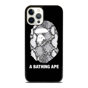 BATHING APE SNAKE SKIN iPhone 12 Pro Case Cover