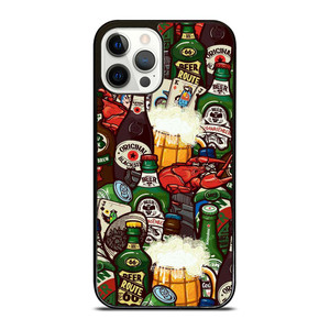 BEER BOTTLE CARTOON iPhone 12 Pro Case Cover BEER BOTTLE CARTOON iPhone 12 Pro Case Cover