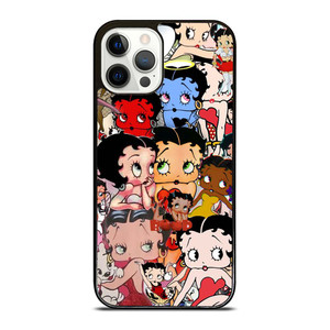 BETTY BOOP COLLAGE FACE iPhone 12 Pro Case Cover