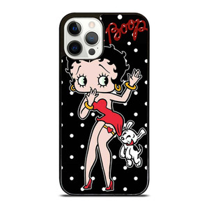 BETTY BOOP POLKA DOT CARTOON iPhone 12 Pro Case Cover BETTY BOOP POLKA DOT CARTOON iPhone 12 Pro Case Cover