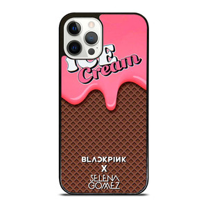 BLACK PINK SELENA GOMEZ ICE CREAM iPhone 12 Pro Case Cover BLACK PINK SELENA GOMEZ ICE CREAM iPhone 12 Pro Case Cover