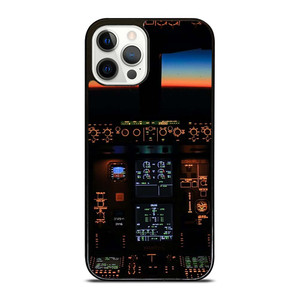 BOEING PLANE COCKPIT iPhone 12 Pro Case Cover BOEING PLANE COCKPIT iPhone 12 Pro Case Cover
