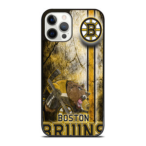 BOSTON BRUINS HOCKEY TEAM LOGO iPhone 12 Pro Case Cover BOSTON BRUINS HOCKEY TEAM LOGO iPhone 12 Pro Case Cover