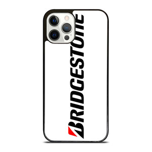BRIDGESTONE TIRE LOGO WHITE iPhone 12 Pro Case Cover