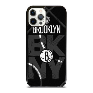 BROOKLYN NETS BASEBALL LOGO NBA iPhone 12 Pro Case Cover