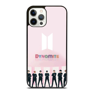 BTS DYNAMITE PINK iPhone 12 Pro Case Cover