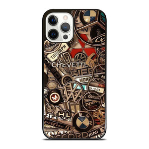 CAR LOGO ALL IN iPhone 12 Pro Case Cover