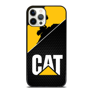CATERPILLAR EXCAVATOR PATE LOGO iPhone 12 Pro Case Cover CATERPILLAR EXCAVATOR PATE LOGO iPhone 12 Pro Case Cover