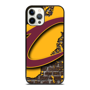 CLEVELAND CAVALIERS WALL SPLASH iPhone 12 Pro Case Cover