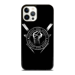 CM PUNK STRAIGHT EDGE SOCIETY iPhone 12 Pro Case Cover