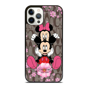 COACH MICKEY and MINNIE MOUSE iPhone 12 Pro Case Cover
